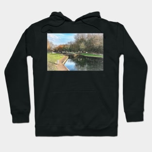 Padworth Lock Art Hoodie